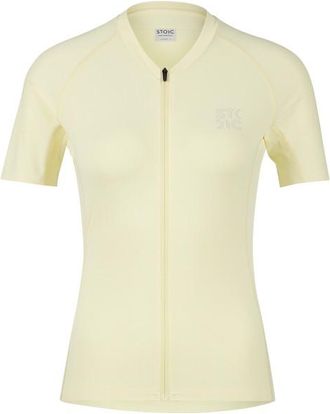Stoic DalslandSt. Gravel Jersey S/S Velotrikot f&uuml;r Damen | beige