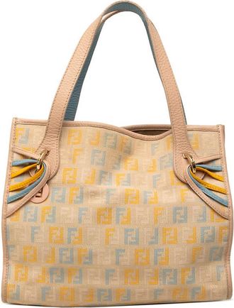 Fendi Pre-owned Fendi Small Multicolore Zucchino Canvas Tote Ladies S0MLUKE3R7EJGB0A