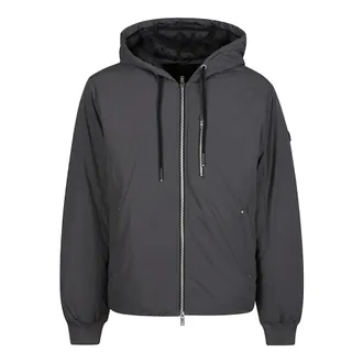 Moose Knuckles Heren, Jassen, Grijs, Maat: S Zijde