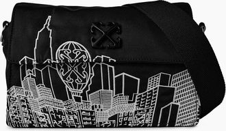 Off-white Mens Cross Body Sling Bag with Logo - Black/Multi - Size: ONE size