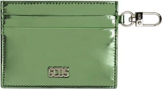 GCDS Gcds, Accessoires, Dames, Groen, ONE Size, Comma Mirror Kaarthouder