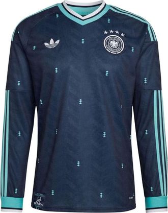 adidas Germany 2026 Away Long Sleeve Jersey Asia Sizing Collegiate Navy JM1381