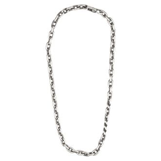 Werkstatt M&uuml;nchen Accessoires, Heren, Grijs, ONE Size, Anchor Chain Necklace