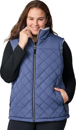 Free Country Womens Plus Size Expedition II Stratus Lite Reversible Vest