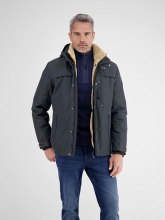 Lerros Winterjacke LERROS Herren Winterjacke mit herausnehmbarer Innenjacke, Herren, Gr. 3XL, blau night, 100% Polyester, Jacken Winterjacke