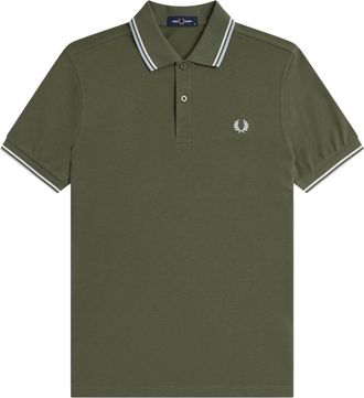 Fred Perry Tops, Heren, Groen, S, Katoen, M3600 Polo