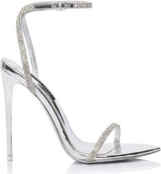 Jessica Rich Lala Sandal in Silver at Nordstrom, Size 36