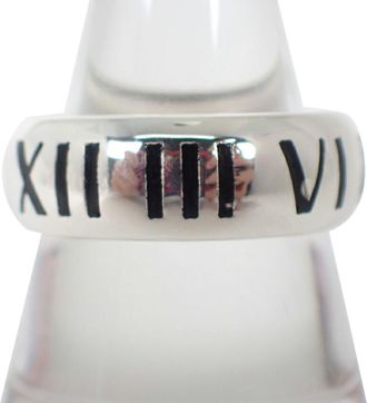 Tiffany & Co. Sterling Silver 925 Band Ring (Pre-Owned)