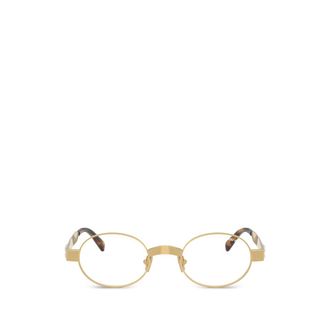 Miu Miu Oval-frame Glasses
