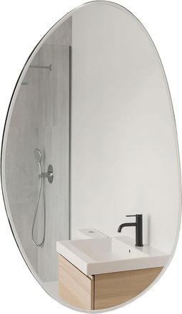 s.Oliver Wandspiegel »Lucee« ovalförmig, ca. 88,5x59cm, mattierter dezenter Rahmen