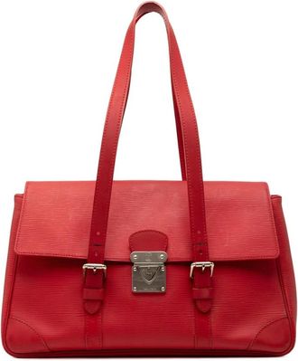 Louis Vuitton Pre-owned Shoulder Bags, female, Red, Size: ONE SIZE Pre-owned Structured Shoulder Bag