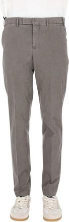 Pantaloni Torino Chinos - Heren - Chinos - Grijs - L - Katoen - Broeken