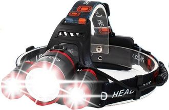 Trade Shop Trade Shop - L&aacute;mpara De Antorcha Led Recargable Led 3 Led Cree T6 R5 Rj3000 5000 Lumen