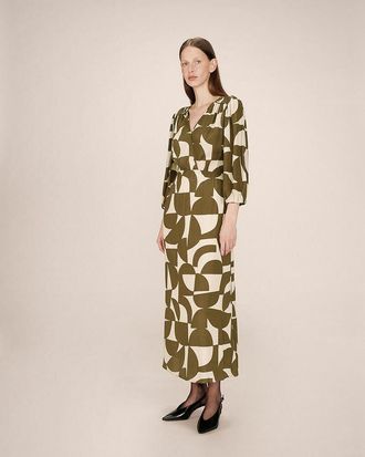 Grace & Mila Maxi-jurk met print SHELLY