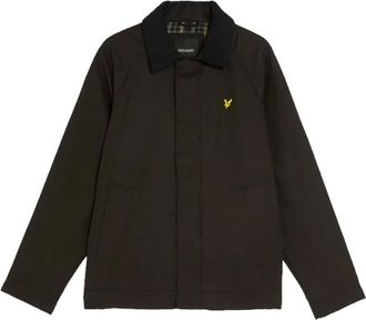 Lyle & Scott Tartan Gevoerde Jachtjas - Heren - Zomerjassen - Zwart - L - Jassen