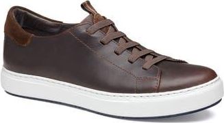 Johnston & Murphy Anson Lace to Toe Sneaker in Dark Brown English Full Grain at Nordstrom Rack, Size 8