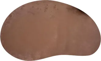OEM Mantel Individual Con Forma De Anacardo, De Tacto Suave - Marr&oacute;n Tierra