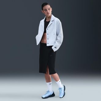 Nike Womens Nike Sportswear Tech Fleece Skirt in Black | IM6181-010