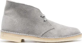Clarks Desert lace-up boots - men - Rubber/Leather/Suede - 7 - Grey