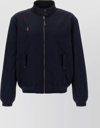 Polo Ralph Lauren embroidered logo bomber jacket