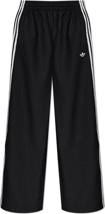 adidas Broeken, Dames, Zwart, XS, Polyester, Wijde broek