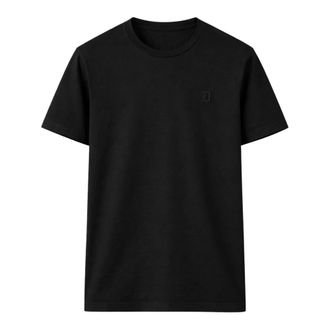 Dondup T-Shirts, male, Black, Size: 2XL T-Shirt Girocollo Regular