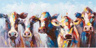 Schubiger M&ouml;bel Bild Erstaunte K&uuml;he