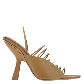 Ferragamo Altaire Strappy Leather Sandals, Size 8 C
