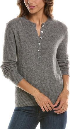 Fort&eacute; Cashmere Crewneck 100% Cashmere Henley