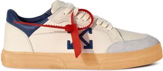 Off-white Low Vulcanized Vintage sneakers - men - Leather/Cotton/Rubber/Leather - 40 - Neutrals