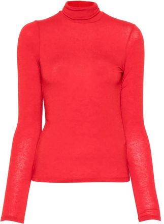 Tela Roll Neck Sweater - Dames - Coltruien - Rood - S - Truien & Vesten