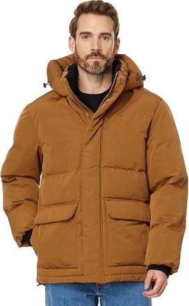 Levi's Arctic Cloth Midlength Hooded Parka Mens Jacket Brown : XL, Cotton/Down