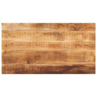 vidaXL Piano per Tavolo 100x60x1,5 cm Rettangolare Legno Mango Grezzo vidaXL