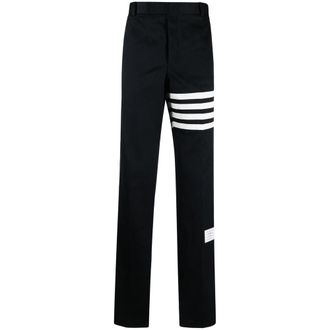 Thom Browne 4-Bar Motif Print Trousers