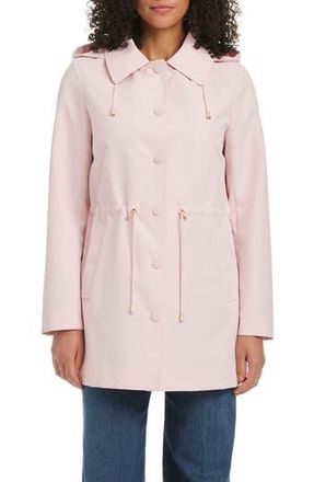 Kate Spade New York Magic Print Hooded Rain Jacket in Blush Pink at Nordstrom Rack, Size X-Large