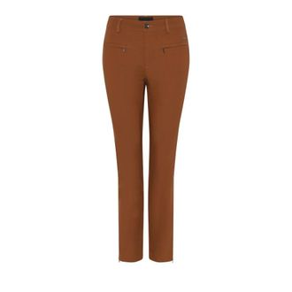 C.Ro Broeken, Dames, Oranje, 4Xl, Slim-fit Broeken