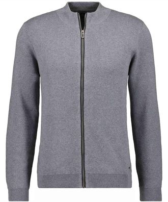Ragman Collegejacke RAGMAN, Herren, Gr. 3XL5658, grau (mittelgrau), 95% Baumwolle 5% Kaschmir, Jacken Collegejacke