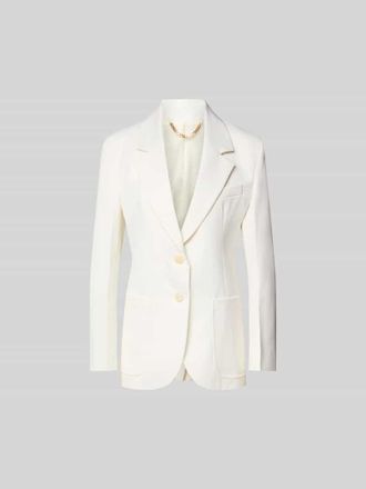 Victoria Beckham Blazer aus Woll-Mix mit Brusttasche in Weiss, Gr&ouml;&szlig;e 32