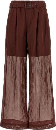 Brunello Cucinelli Mujer, Pantalones, Rojo, Talla: M