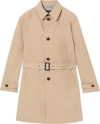 Brooks Brothers Trench con cintura - Toni neutri
