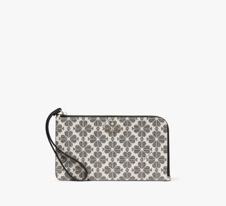 Kate Spade New York Lucy Spade Flower Wristlet