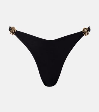 Roberto Cavalli Logo bikini bottoms