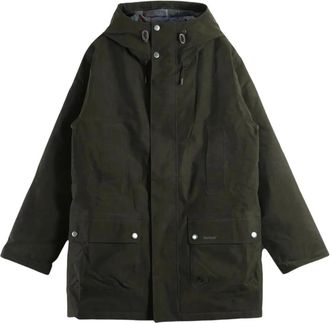 Barbour Parka Impermeabile Invernale Northfield - - Coats - Uomo - Verde - S