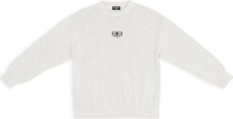 Balenciaga BB Paris Icon Sweater White 696226T32529012