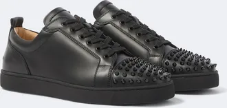 Christian Louboutin Louis Junior Spikes leather sneakers