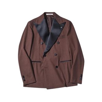 Tagliatore Heren, Jassen, Bruin, Maat: XL