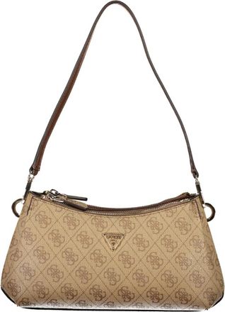 Guess Noelle II Mini Tas - Dames - Schoudertassen - Beige - ONE Size - Tassen