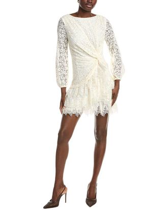 Maje Lace Mini Dress