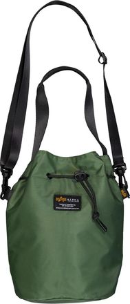 Alpha Industries Tragetasche ALPHA INDUSTRIES Carry Bag W, Damen, Gr. onesize, gr&uuml;n (sage, gr&uuml;n), Obermaterial: 100% Nylon; Futter: 100% Polyester, Taschen Tragetasche