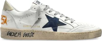 Golden Goose Trainers Nappa Upper Toe And Spur Suede Star Leather Heel